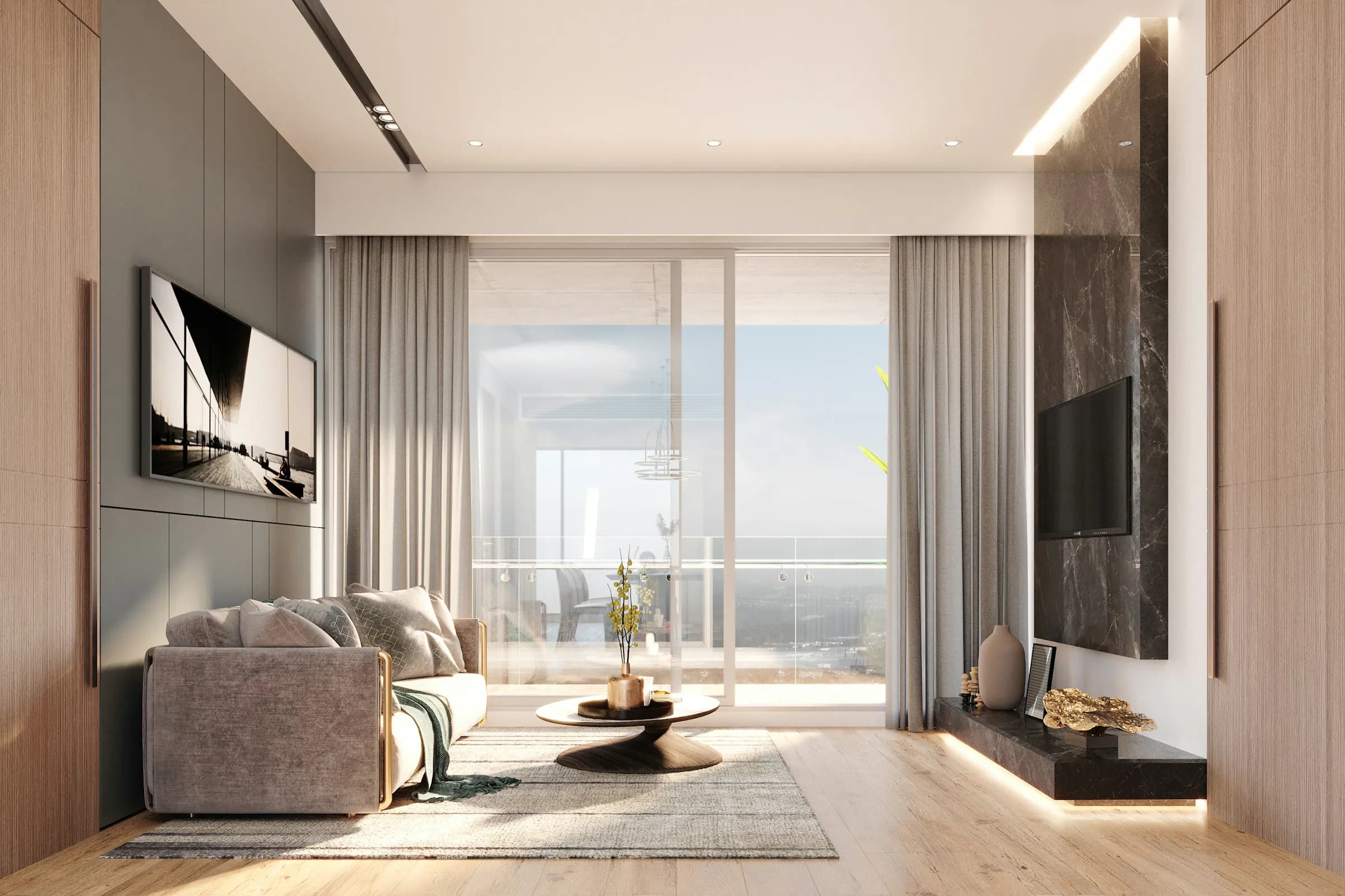 Furnished marina-view apartment in Al Mouj